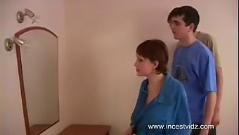 Chubby Russian Sister'S Playful Pregnancy With Her Brothers