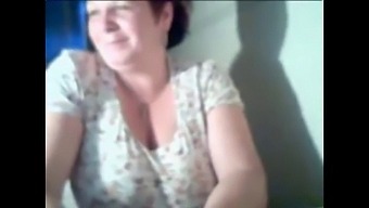 Older Woman Displays Her Breasts On Webcam-Part 2