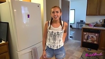 Stepdaughter Offers Stepfather Sex Lesson For A Reward: Brandi'S Braids