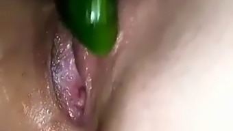 Amateur Female Enjoys Funny Sex Toy Play