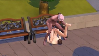 Sims 4: Ação Gay Quente No Parque