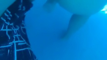 Swimming Pool Sex With My Girlfriend: I Fucked Her Hard And Finished On Her Hand