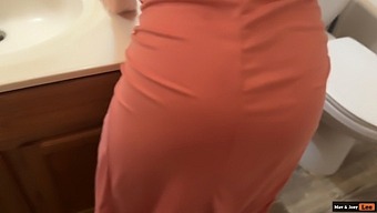 Amateur Couple Gets Naughty During Family Gathering
