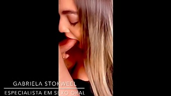 Gabriela Stokweel Gives A Flawless Blowjob Until She Reaches Orgasm - Book Your Appointment Now