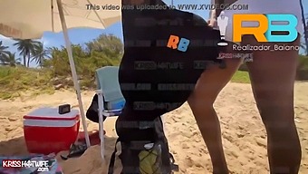Baiano'S Wife Joins In For A Steamy Beach Encounter With A Hot Wife
