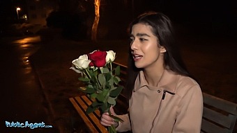 Brunette Aaeysha'S Valentine'S Day Surprise: Pov Sex With A Big Cock