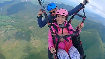 Aerial Acrobatics Lead To Explosive Orgasm At 7,000 Feet