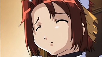 Een Vastgebonden Japanse Anime Vrouw Wordt Krachtig Gepenetreerd.