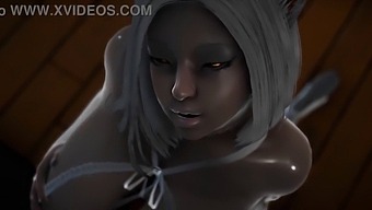A Horny Bunny Craves A Huge And Thick Penis!