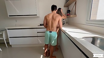 Adakham'S Surprise Kitchen Encounter With Intense Passion