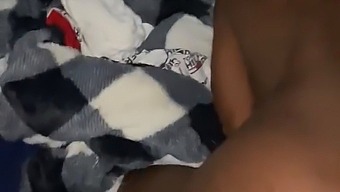 Tiny Ebony Teen Struggles With Huge Black Cock